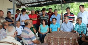 CHP Heyetinden Erentepe Ziyareti