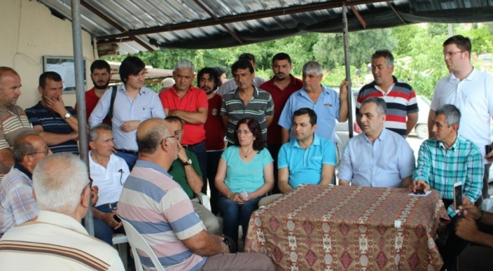 CHP Heyetinden Erentepe Ziyareti